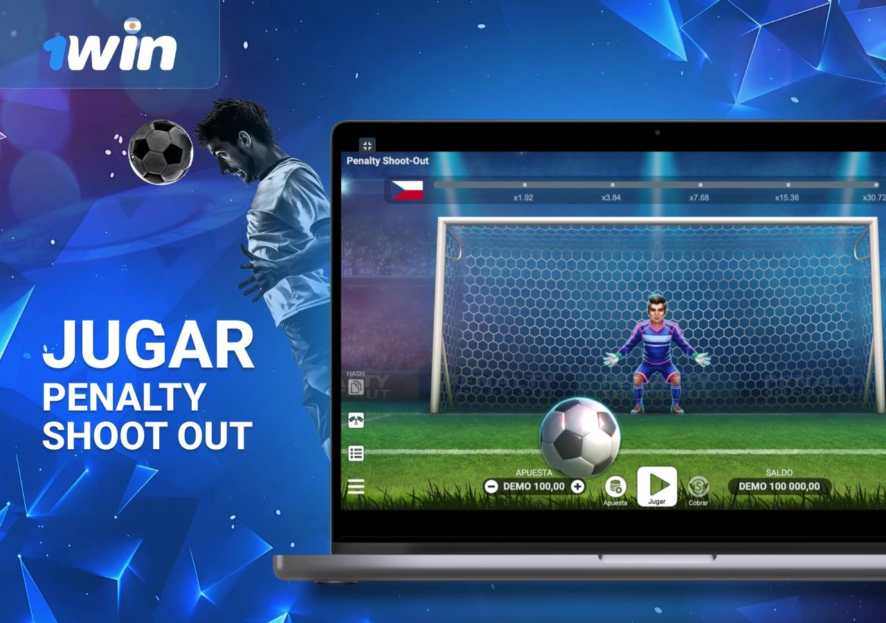 Juego de deportes Penalty Shoot Out en plataforma de casino en línea