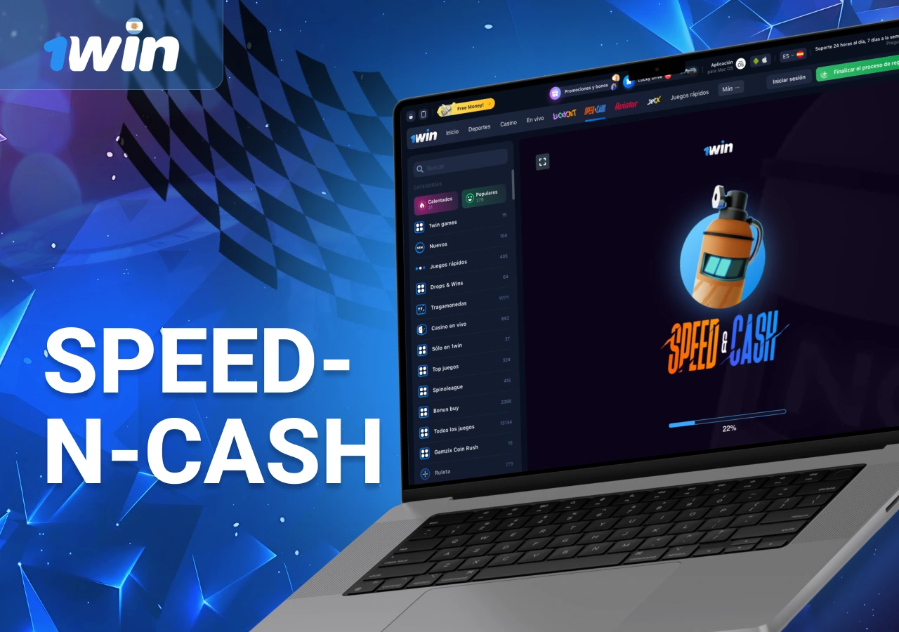 Juego Speed-n-Cash en la plataforma 1Win