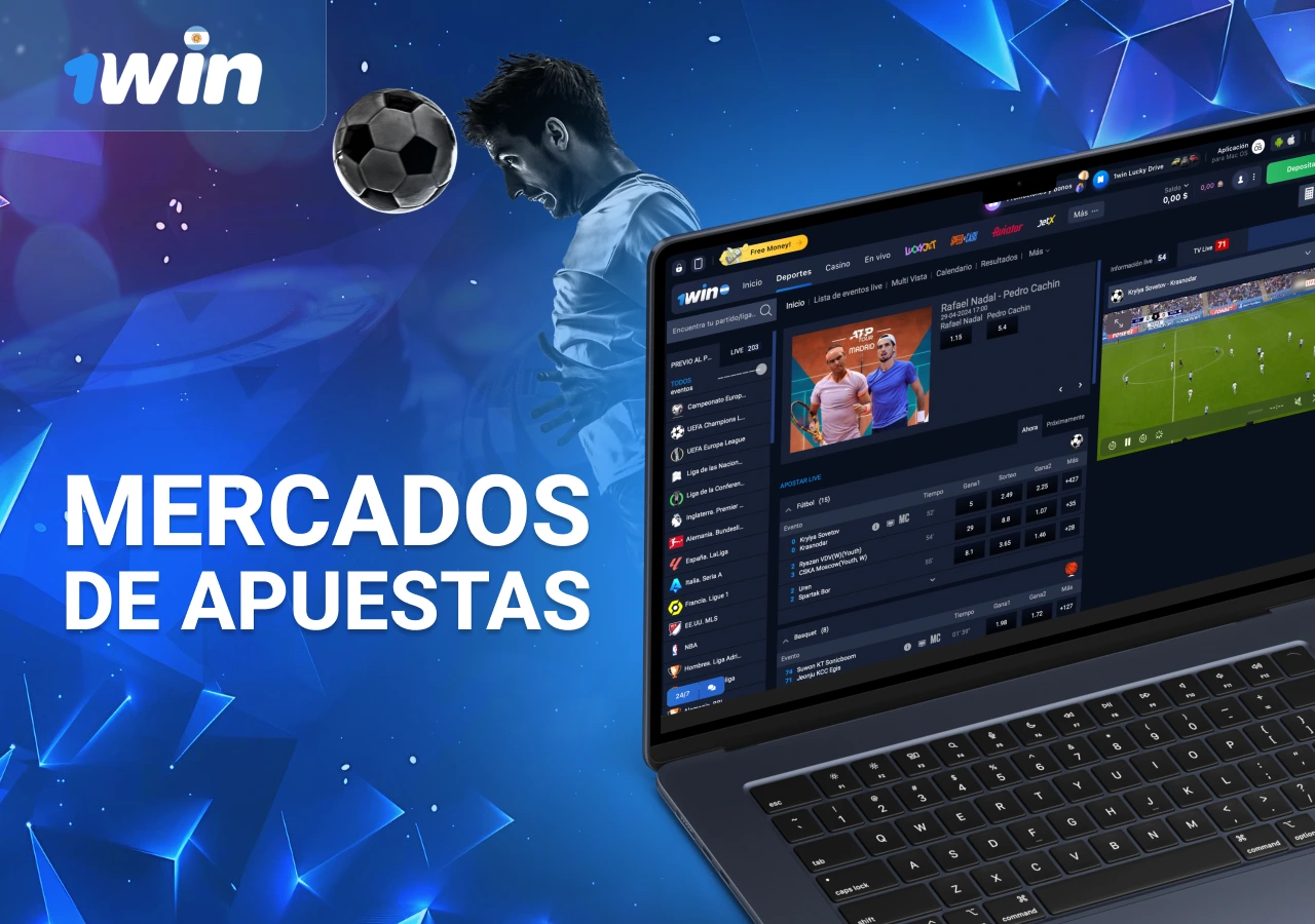 Eventos deportivos en una plataforma de apuestas en Argentina