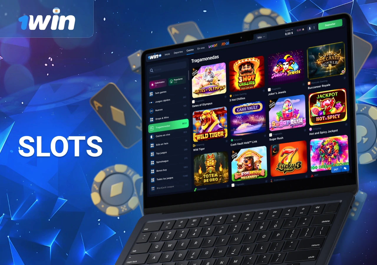 Emocionantes juegos de tragaperras en 1Win Casino