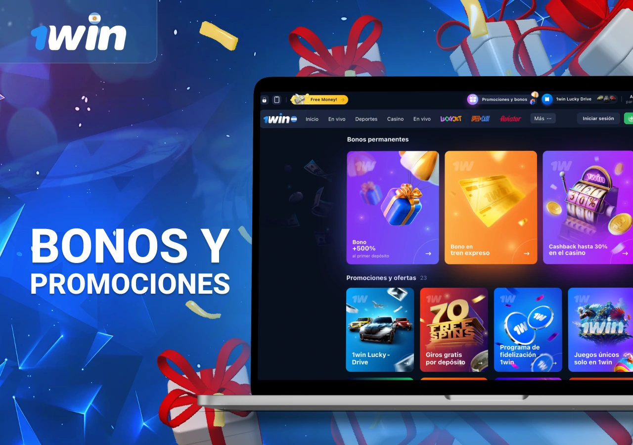 Ofertas de bonos disponibles en la casa de apuestas