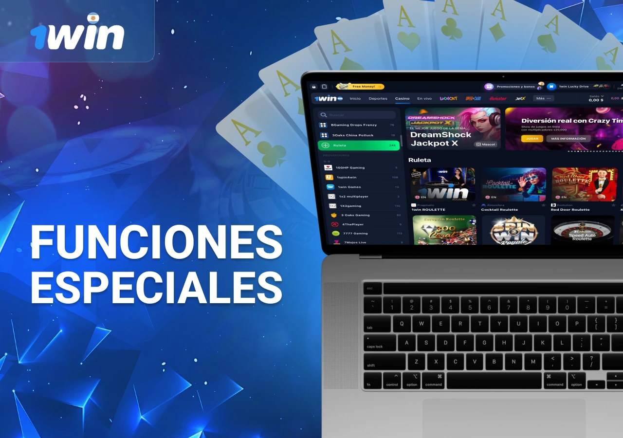 Características de la plataforma de casino en línea