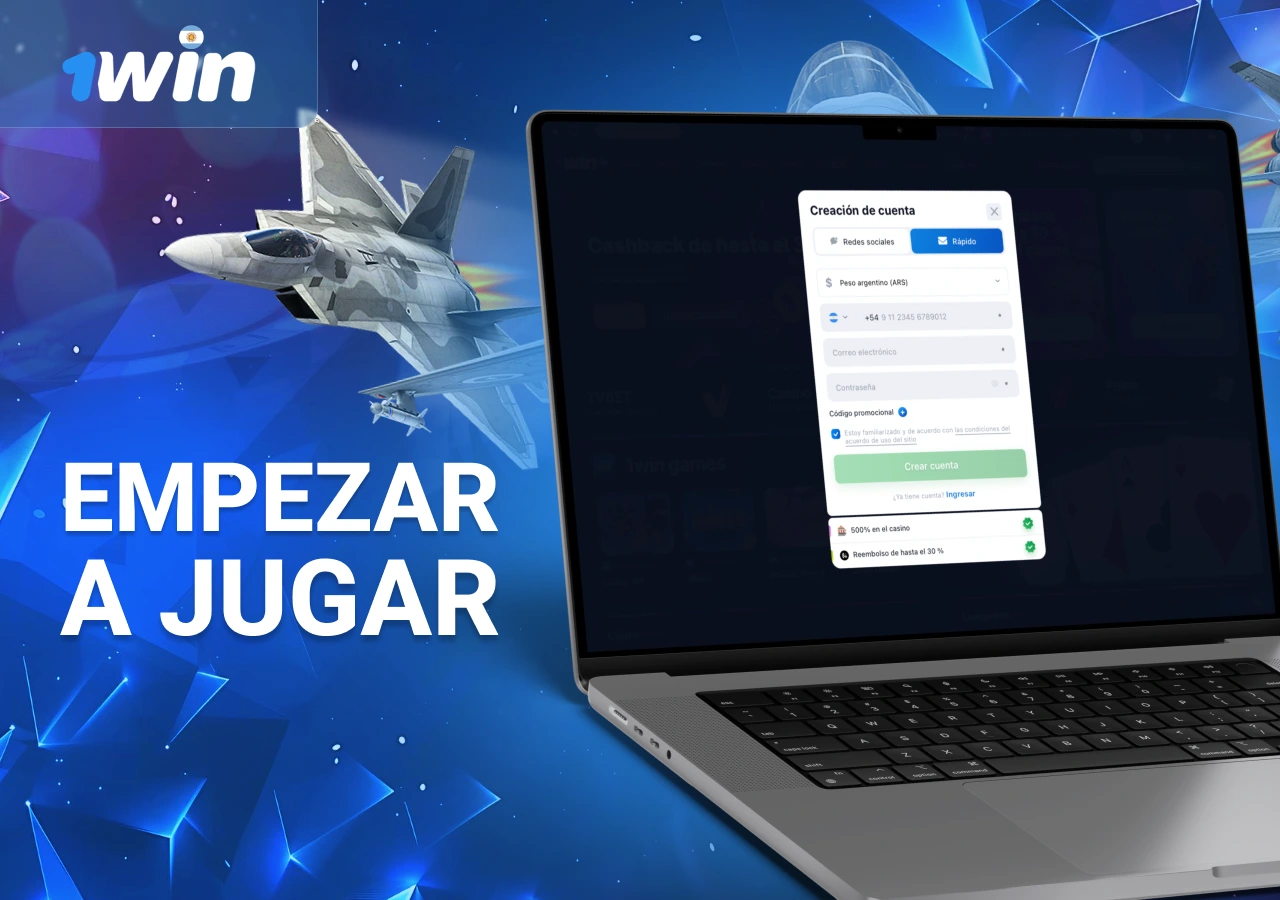 Registrar una cuenta en la plataforma de la casa de apuestas