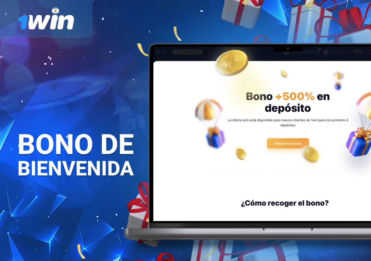 Bonificación de bienvenida para nuevos usuarios de 1Win