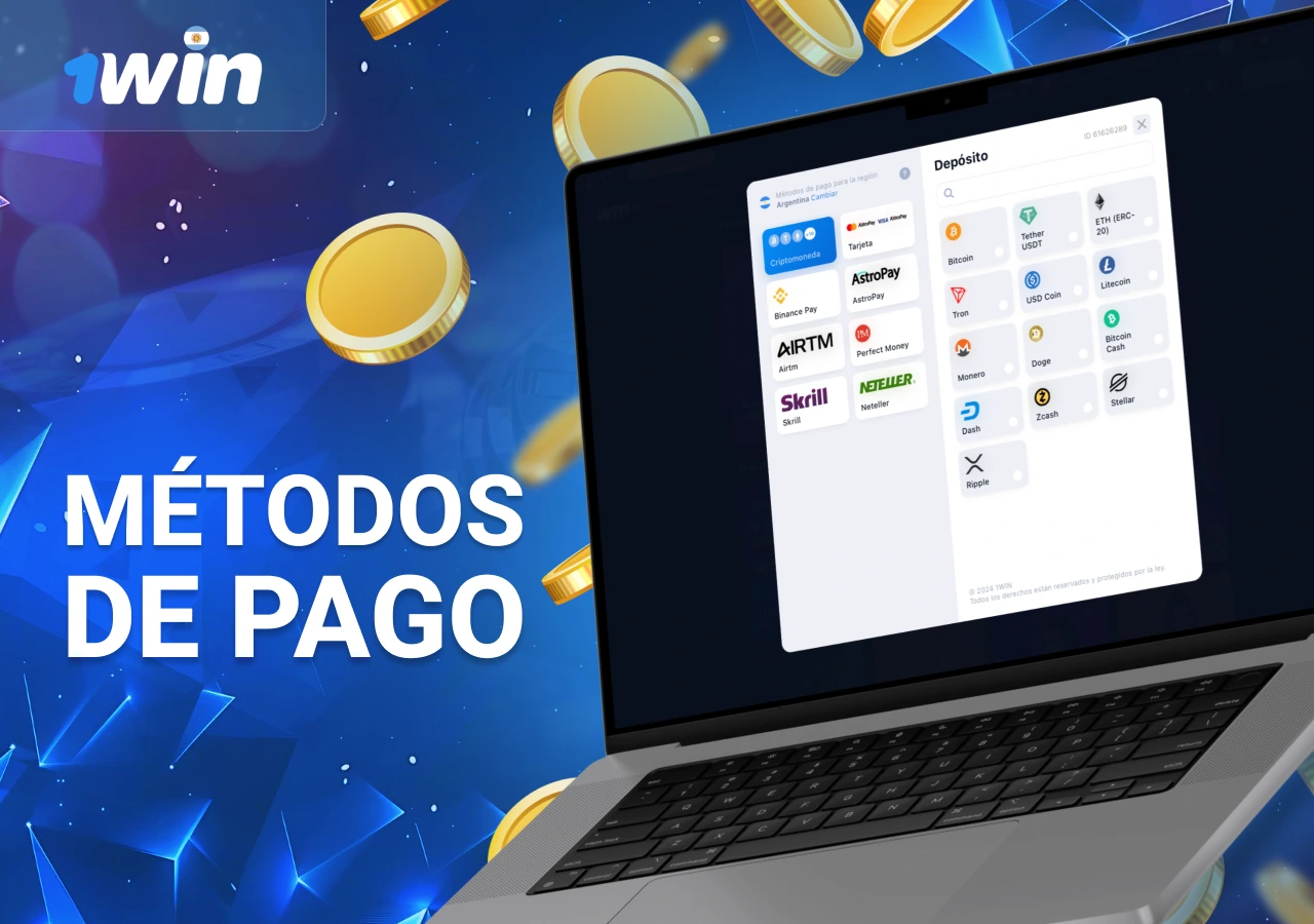 Formas de pago disponibles para los usuarios de Argentina