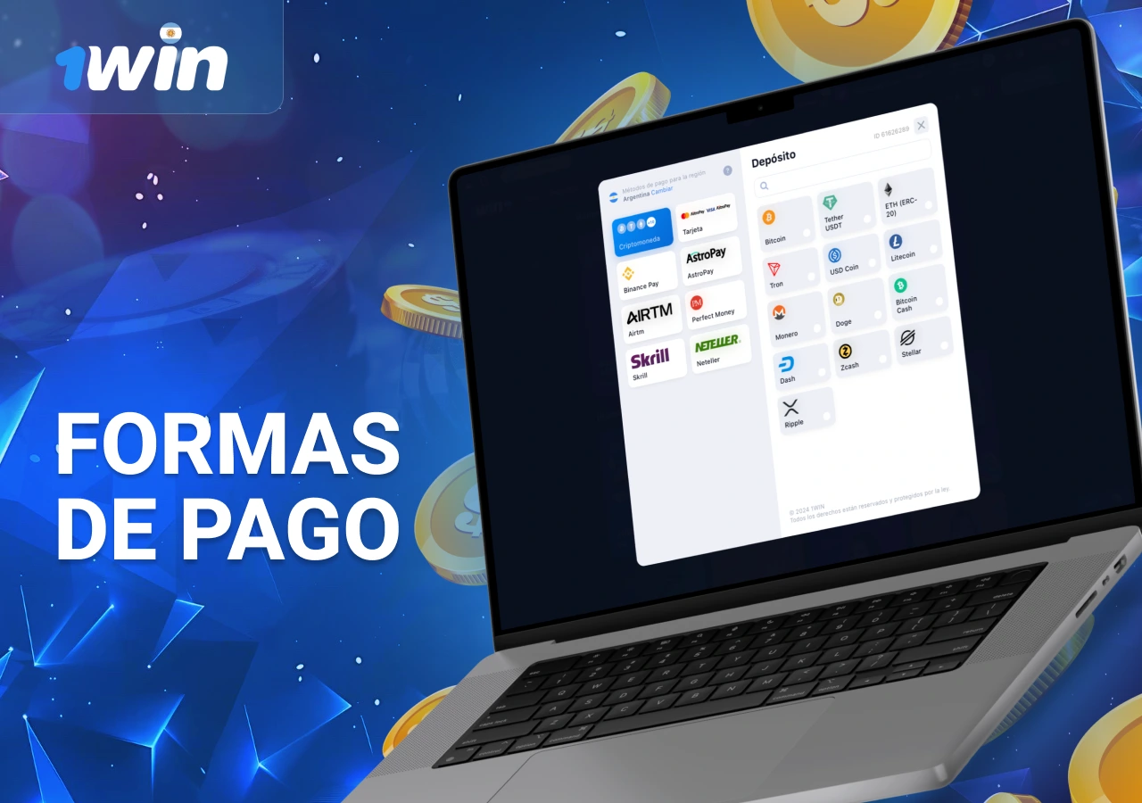 Formas de pago disponibles para los usuarios de Argentina