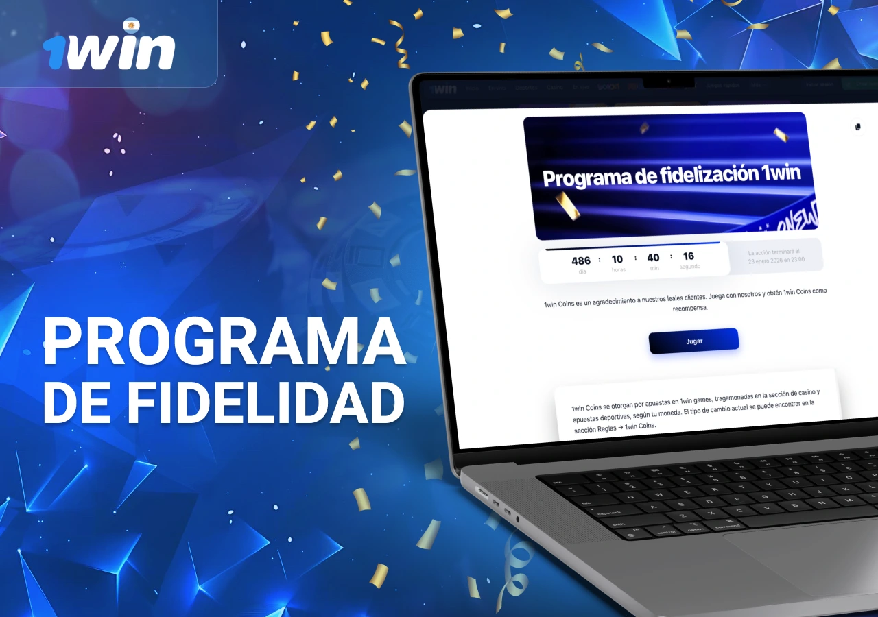 Programa de fidelidad del casino en línea 1Win