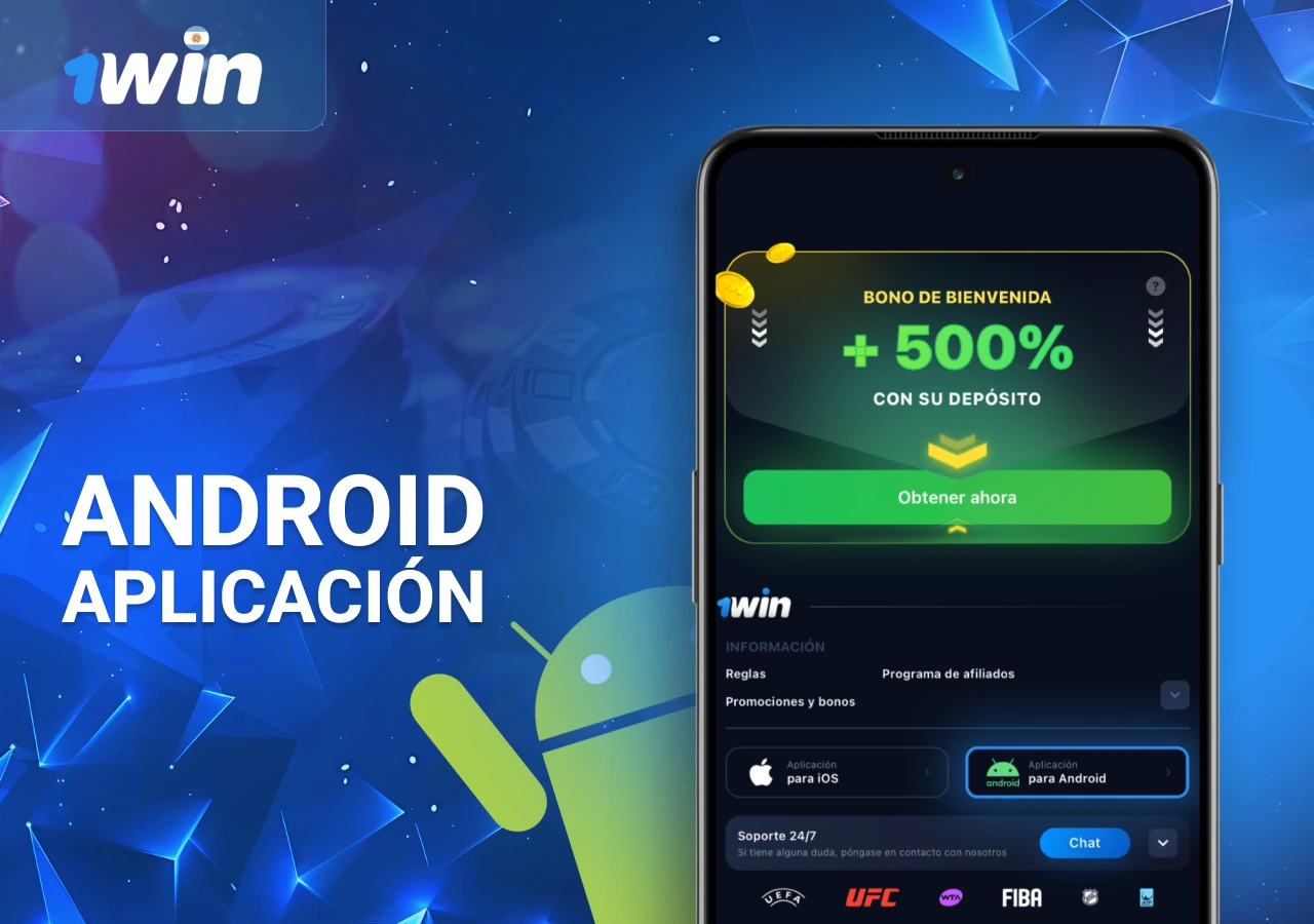 Aplicación de casino en dispositivos Android